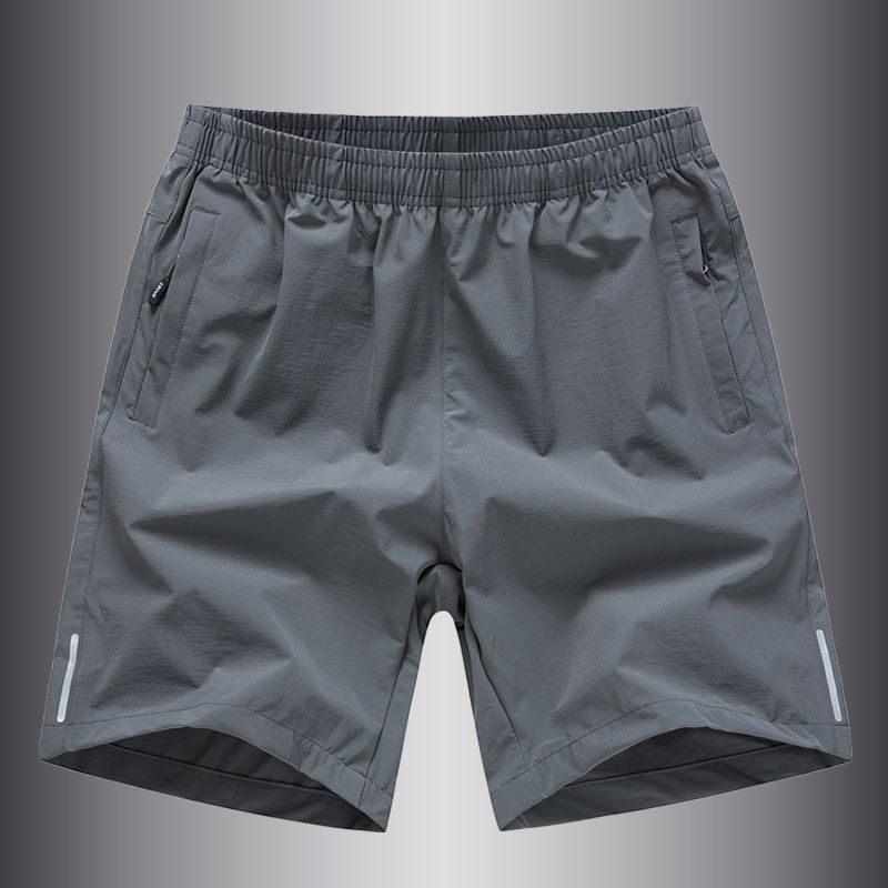 Men's Summer Sports Shorts, Quick-Dry Breathable Ice Silk Shorts, Running Casual Plus-Size Beach Shorts