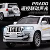 Toyota Prado Car Model Alloy Simulation Collectible Children's Off-Road Toy Car Boy Gift Ornament