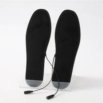 USB rechargeable heating insoles electric heating insoles cutable in size washable electric heating foot warmers insoles for men and women
