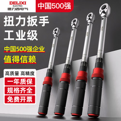 Delixi Electric Torque Wrench High-Precision Torque Kilogram Wrench Spark Plug Industrial-Grade Auto Repair Wrench