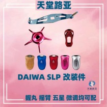 SLP WORKS original DAIWA official modified parts water drop wheel modified star brake fine-tuning cap grip pill