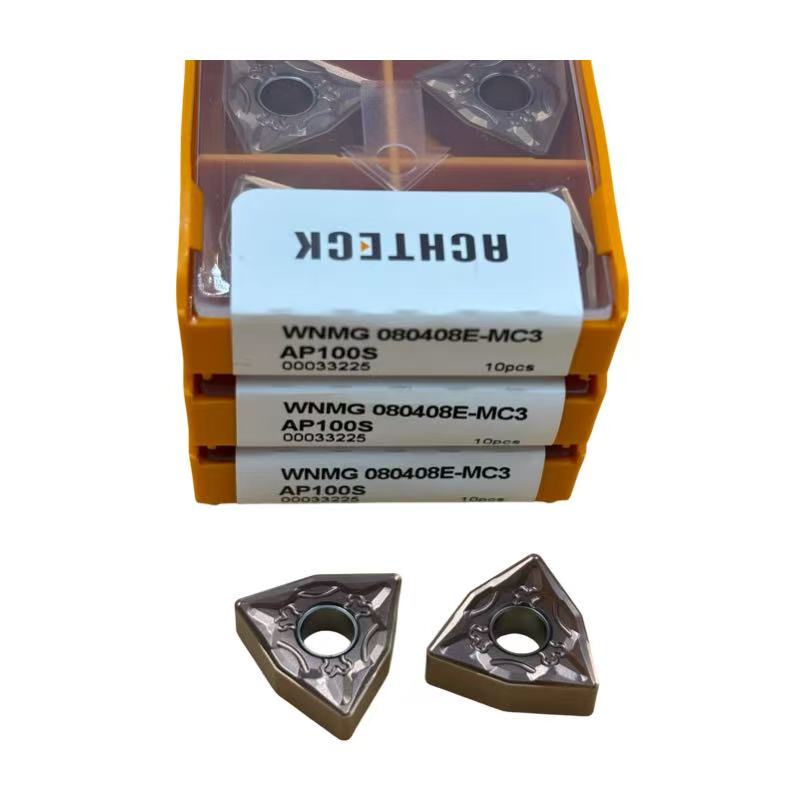 Cnc Blade for Processing Stainless Steel and High-Temperature Alloys Wnmg080408 Ap301M Ap100S