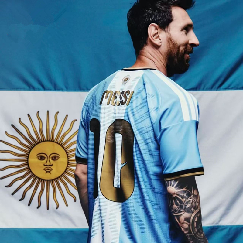 2026 Argentina Messi Farewell Edition Retirement Commemorative Jersey Player Version No. 10 Messi Football Uniform Set Genuine 2026 Argentina Messi Farewell Edition Retirement Commemorative Jersey Player Version No. 10 Messi Football Uniform Set Genuine