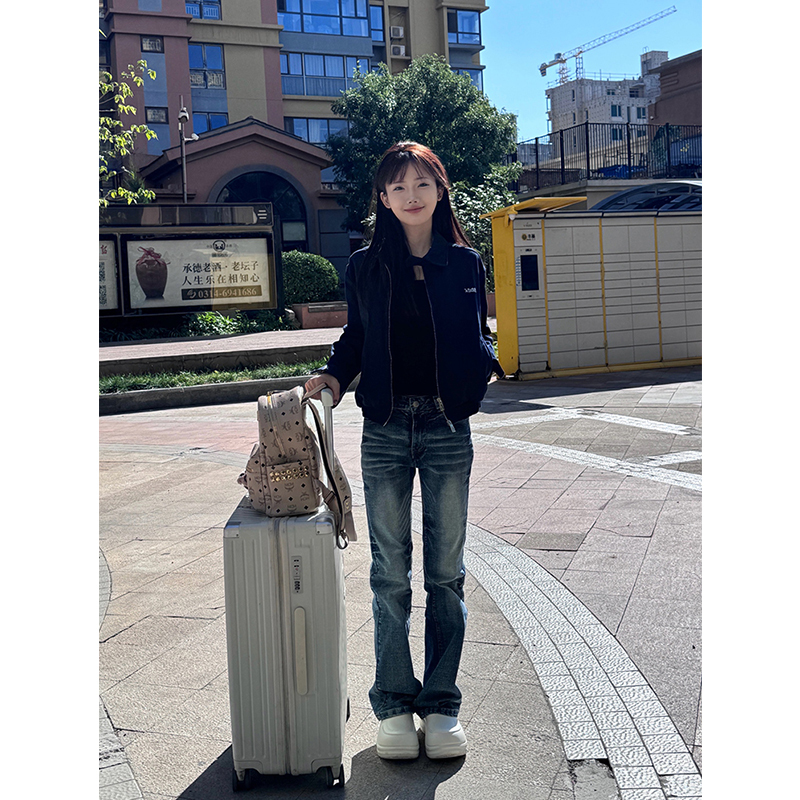 Micro-Flared Low-Waist Hot Girl Jeans 2025 New Style for Petite Women, Autumn and Winter Stretchy Narrow Straight-Leg Bootcut Pants Micro-Flared Low-Waist Hot Girl Jeans 2025 New Style for Petite Women, Autumn and Winter Stretchy Narrow Straight-Leg Bootcut Pants
