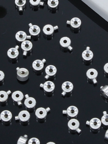 Аксессуар, застежка ручной работы, серебро 925 пробы, DIY, серебро 925 пробы