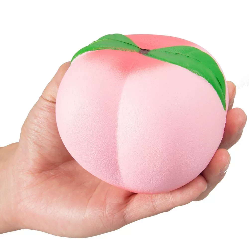 1 шт 10 см Джамбо медленно поднимающиеся персиковые squishies игрушки кавайи фрукты