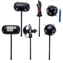 Inflatable balloon toy mace thousand-ton hammer hard handle inflatable hammer meteor hammer thousand-ton mace new sledgehammer