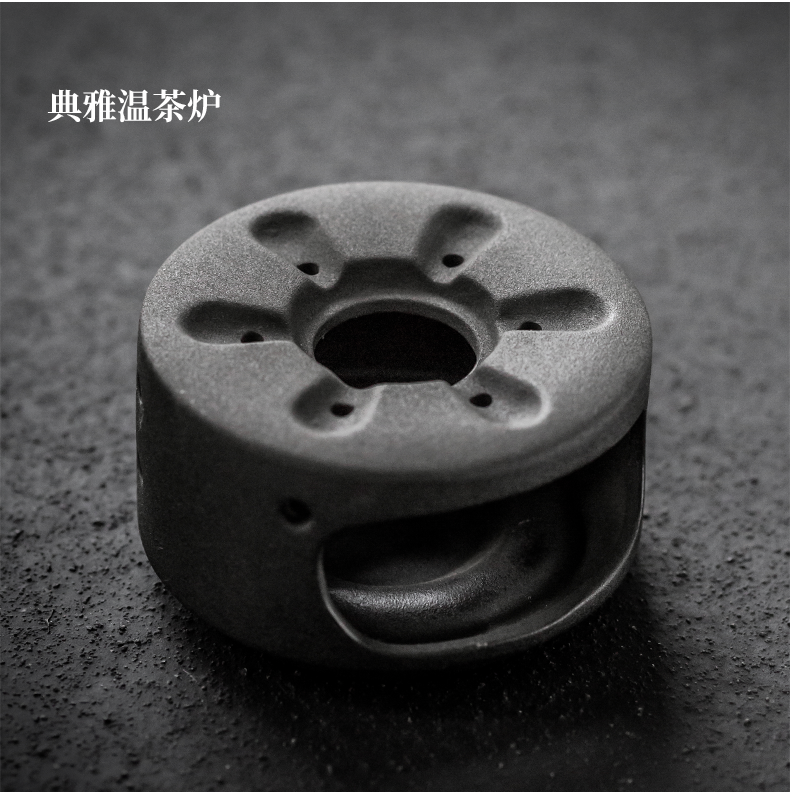 Japanese temperature ceramic teapot tea stove based base kung fu tea tea boiled tea stove heating insulation alcohol restoring ancient ways