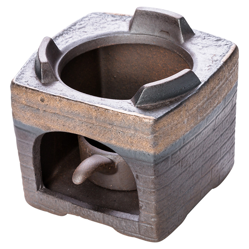 Temperature ceramic tea sets tea stove gold candles base heat insulation Temperature restoring ancient ways wine warm tea, tea accessories