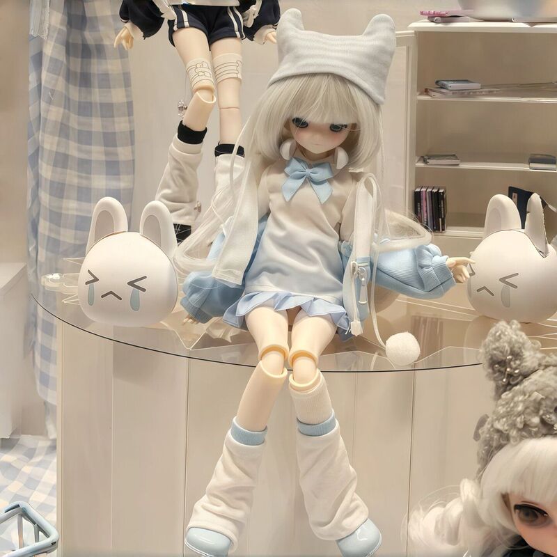 In-Stock, Quick Delivery, Summer Collection, Don'T Leave after School, Special Six-Piece Hair Transplant Bjd Movable Doll Blind Box, Cute Toy Trend