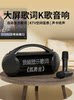 Display Lyrics Microphone Audio Integrated Microphone Karaoke Home Family Ktv Outdoor Singing Wireless Bluetooth Speaker