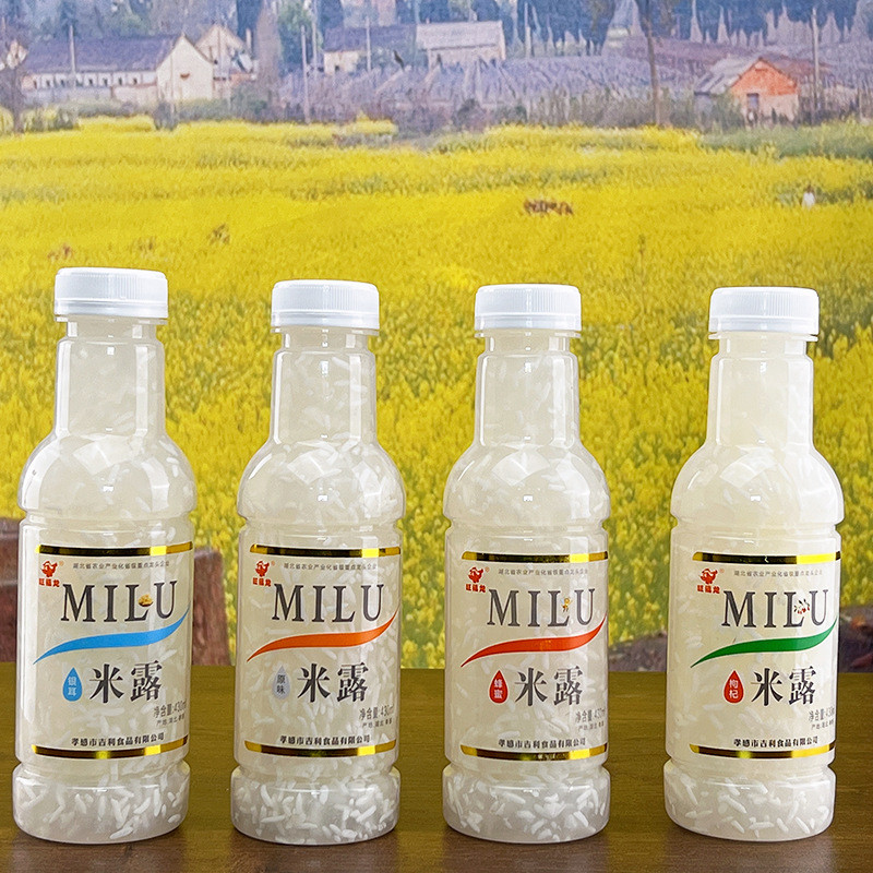 孝感蜂蜜米露无醇米酒饮品糯米发酵饮品多种口味整箱