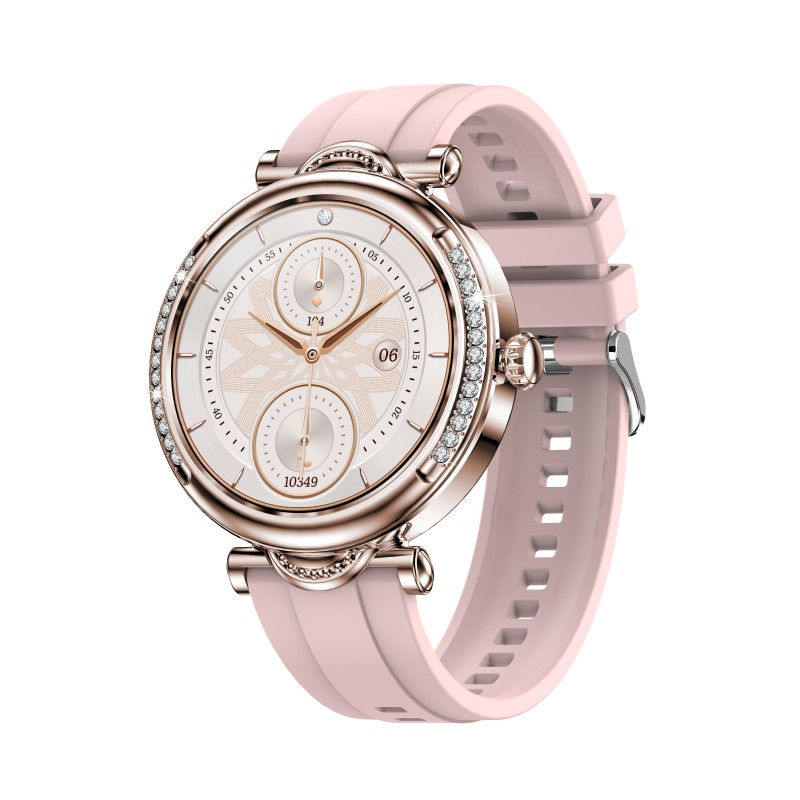 GWALK极沃客CF32女性智能蓝牙手表多功能运动心率血压音乐通用代计步健康