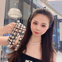 Acrylic hair accessories Korean style beads broken hair headband bangs headband hairpin