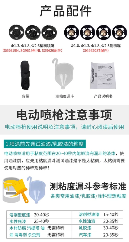 Máy phun sơn Bosch phù hợp nhập khẩu Đức, súng phun điện cao áp, súng phun sơn latex máy phun bột bả bình phun sơn cầm tay