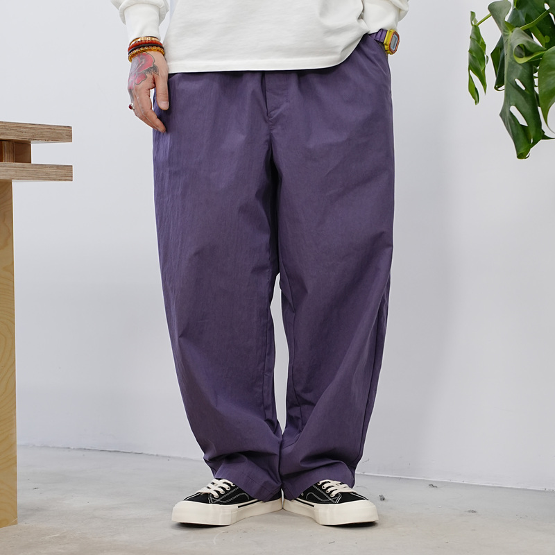 26Ss Spring/Summer Minimalist Quick-Dry Outdoor Workwear Casual Pants Thin Loose Large Pocket Casual Long Pants