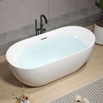 Bathroom household small apartment single person acrylic adult seamless integrated hotel high-end freestanding bathtub