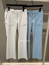 Master Bunny Lady Golf 24 Spring Style Casual Pure Color Long Pants Pocket Sport 100 lapped Corée du Sud