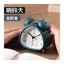 Alarm clock junior high school students special to wake up with powerful wakeup call for students to use child boy desktop clock big alarm bells