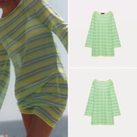 ZA Spring and Summer New Products Women's Clothing ZR European and American Style Foreign Trade Fashion Striped Knitted Mini Dress 21421755