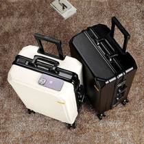 TAOs new high-looking aluminum frame suitcase for male and female students is strong and durable 26 large capacity universal wheel trolley case