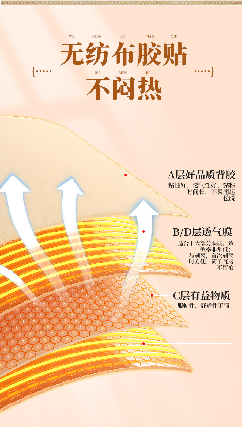  仁與 美國 元氣茯苓八珍足貼 艾草祛濕祛寒穴位除濕貼非排毒 30貼/盒