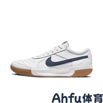 耐克 Zoom Court Lite 3白蓝防滑耐磨低帮男子网球鞋DV3258-102