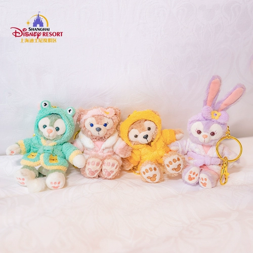 Шанхай Дисней Даффи Серия для ванной комнаты Даффи Плюшевый брелок Подвеска Подарочный флагманский магазин парка