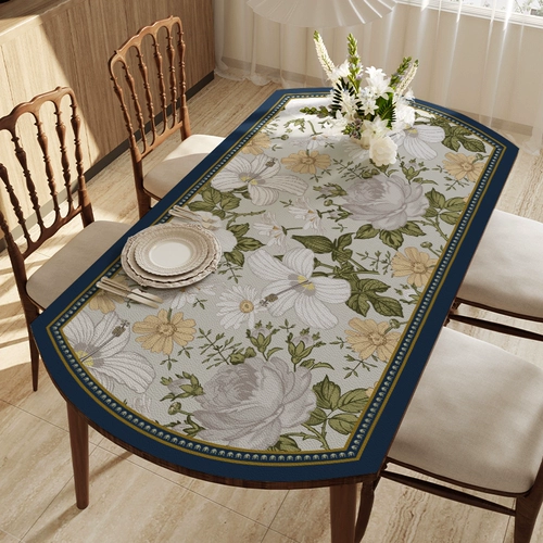 Водонепроницаемый круглый складной телескопический настольный коврик, в американском стиле