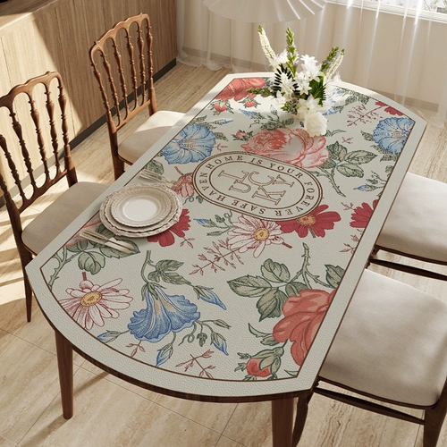 Водонепроницаемый круглый складной телескопический настольный коврик, в американском стиле