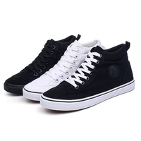 Mens High Top Footwear Fashion Shoes Flat High Top Men's CA