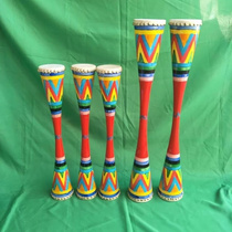 Yao ethnic long drum Hunan Guangxi dance drum props drum Miao drum student adult performance drum supports customization