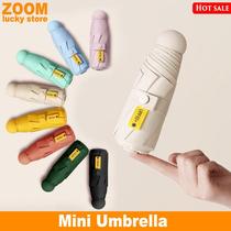 Mini Pocket Umbrella Women UV Small Umbrellas 260g Rain Women