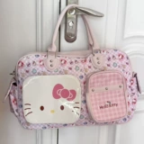 Hello Kitty, hello kitty, мультяшная сумка для путешествий, милый картхолдер, вместительный и большой чемодан, портативная спортивная сумка