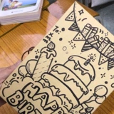 Трехмерный складной аккордеон для влюбленных, фотоальбом, книга роста, «сделай сам», подарок на день рождения