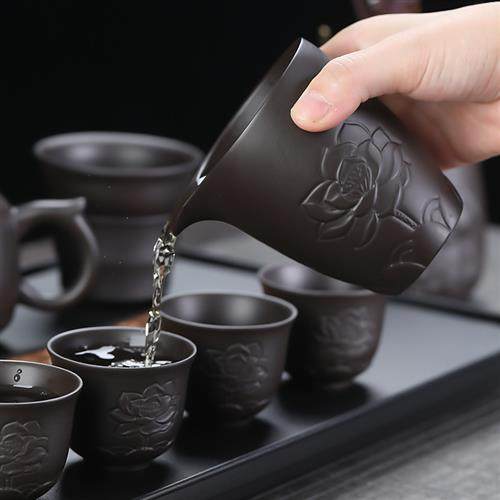 Original Mine Purple Sand Tea Leak Pure Color Tea Filter Utilita Tea Accessories Strainer Tea Water Separator Chinese Home-Taobao