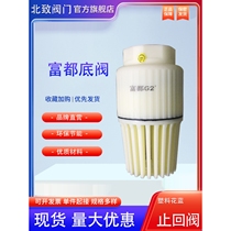 Germany and Japan imported Fudu bottom valve PVC plastic thread buckle inner thread internal thread bottom valve water pump flower blue check