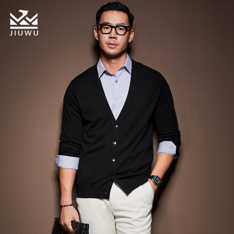 Machine Washable Anti-Static Far-Infrared Heating Knitted Cardigan Wool Sweater Men's Spring and Autumn V-Neck Casual Sweater Jacket Machine Washable Anti-Static Far-Infrared Heating Knitted Cardigan Wool Sweater Men's Spring and Autumn V-Neck Casual Sweater Jacket