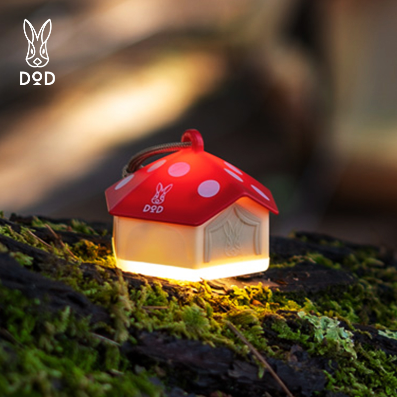 DOD Mini Mushroom Light Extra-long Renewal Tent Light Camping Light Outdoor Camping Atmosphere Light L1-987 L3-046-Taobao