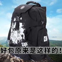 Roller skating bag dc medium large bag shoulder special storage backpack roller skating adult speed skating bag for skates