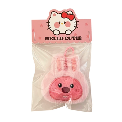 Милая плюшевая подвеска, мультяшная кукла, брелок, подарок на день рождения