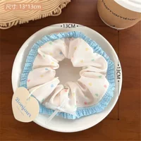 6#Wave Dot Bows, круги с большими кишечными волосами