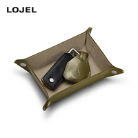 Настольный поднос оливково-зеленого цвета (маленький)