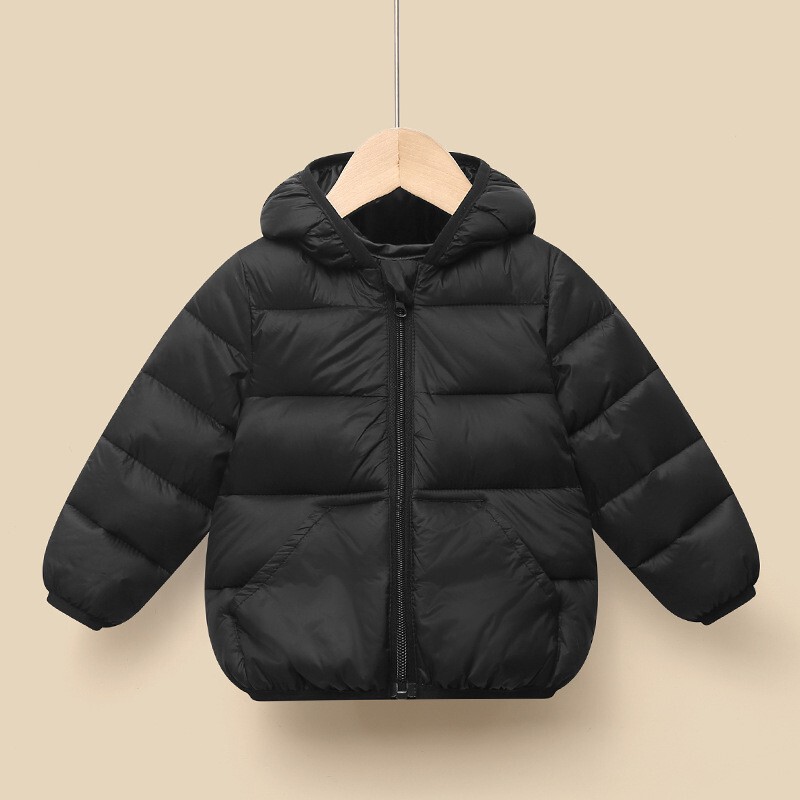 Baby down Jacket for Girls Aged 0-1 Years, Lightweight Short Style for Winter, Cotton Coat for Little Boys, Children's Outerwear, Princess Style