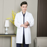 Белый халат, в корейском стиле