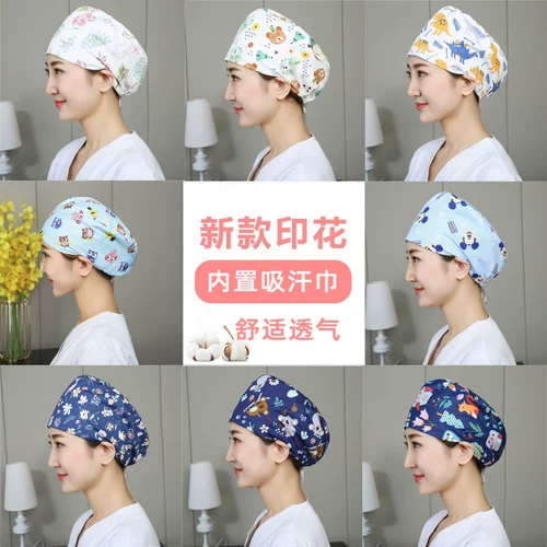 Хлопковая униформа медсестры, летняя шапка, тонкая рабочая униформа врача