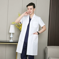 Белый халат, в корейском стиле