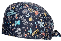 Черный маленький цветочный ремень