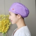 Mũ y tá phòng mổ mũ y tế mũ bác sĩ nam mũ làm việc y tế răng miệng điều chỉnh đàn hồi khóa mũ tròn mũ y tá nón y tế mũ trùm đầu phòng sạch 