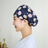 Полиэфирное волокно темно-синего розового цвета